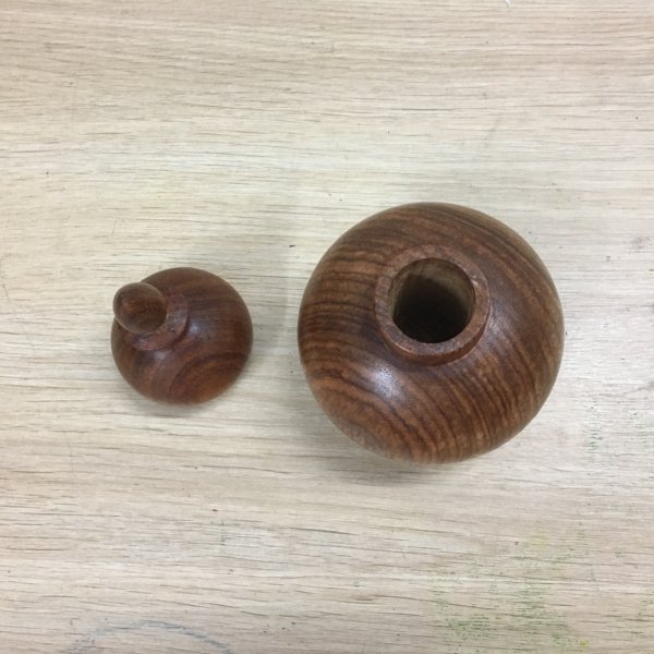 Lọ tăm hồ lô gỗ hương - góc nhìn 7