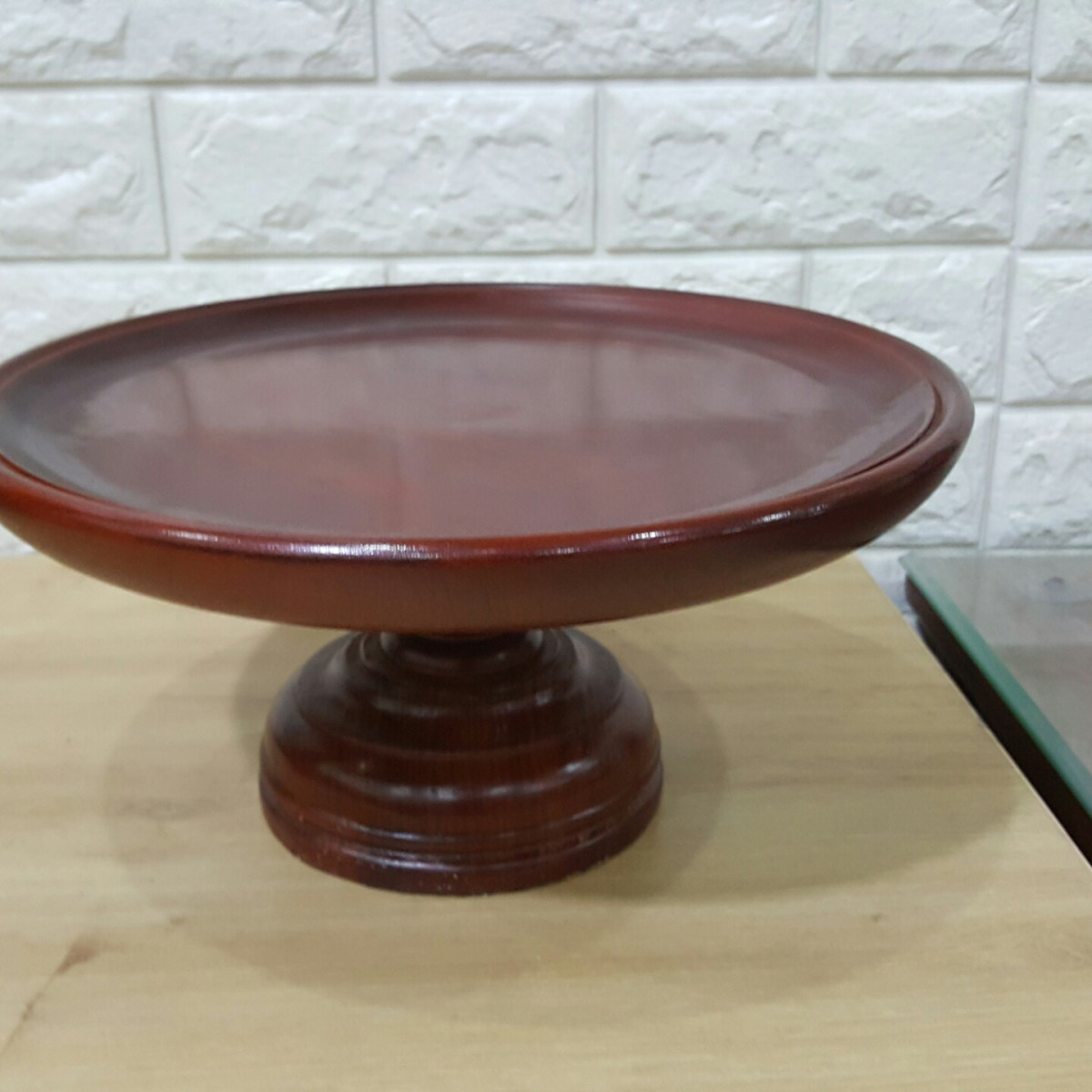 Mâm bồng 30cm gỗ hương - Đồ cúng